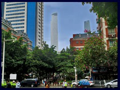 Tianhe district with ZNT and Guangzhou's new tallest ones in the background.